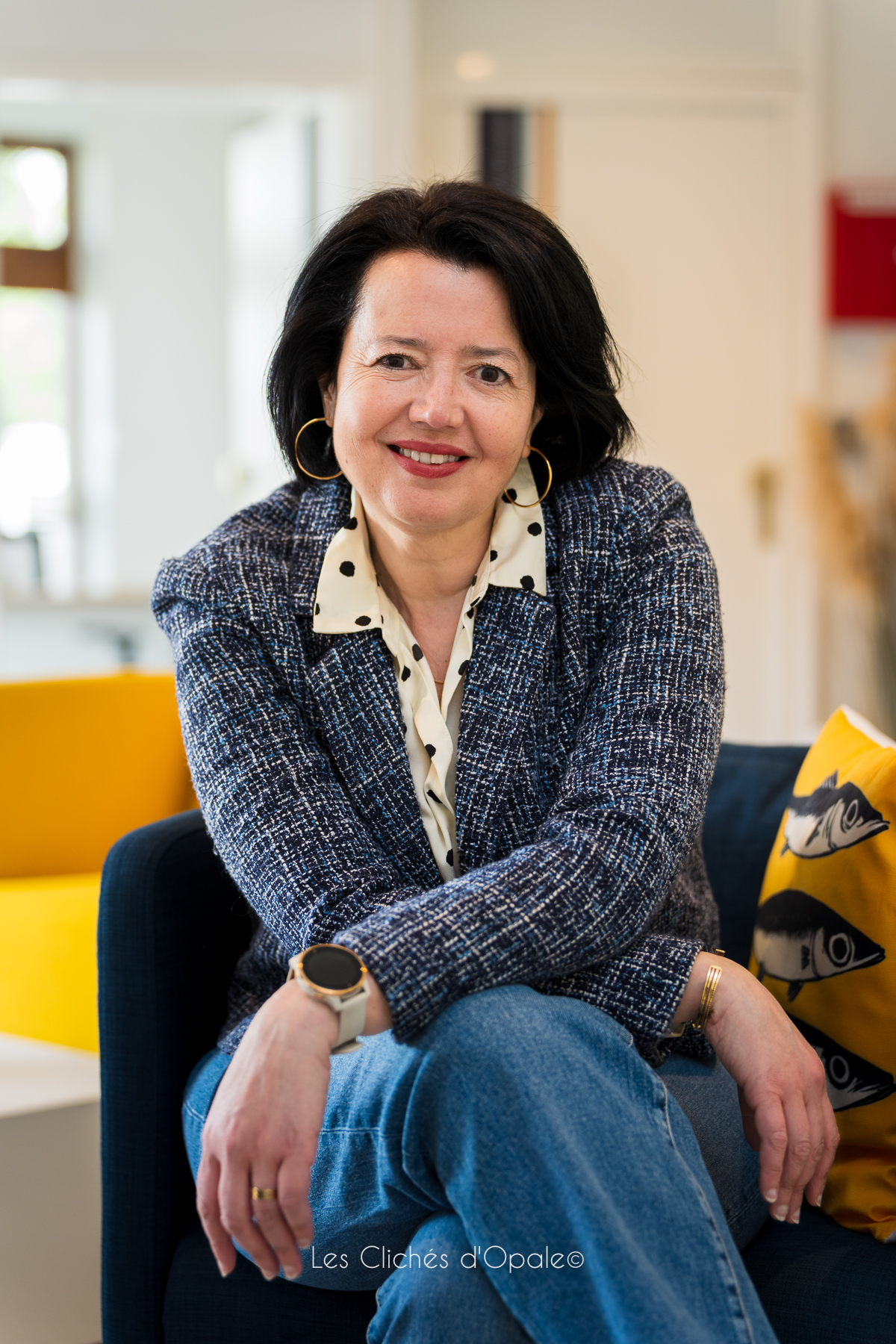 Portrait de Frédérique, assistante administrative à Boulogne-sur-Mer